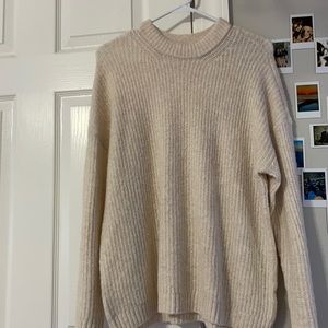 A white sweater from American Eagle in a XS